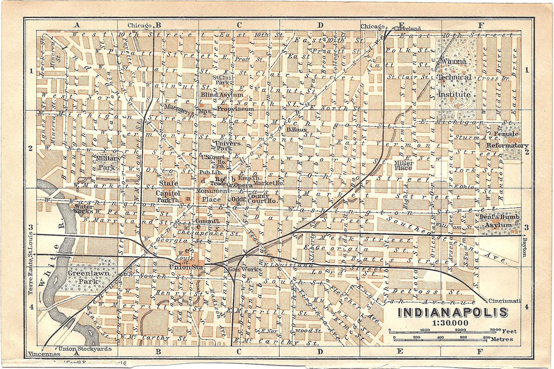 Indianapolis, Indiana 1909