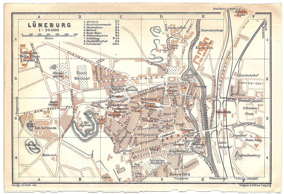 Luneburg, Germany 1913