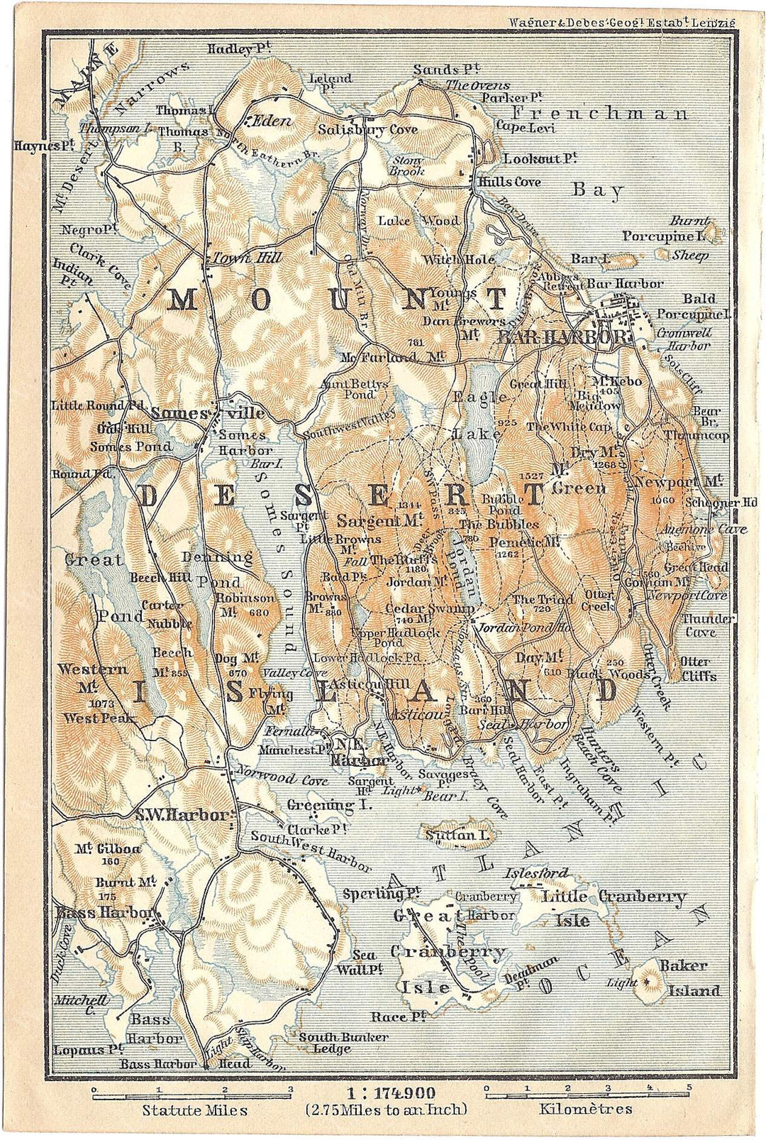 Mount Desert Island, Maine 1909