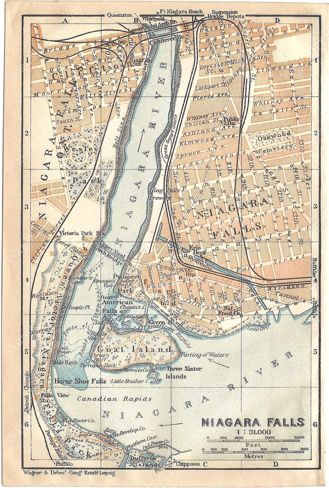 Niagara Falls, New York 1909