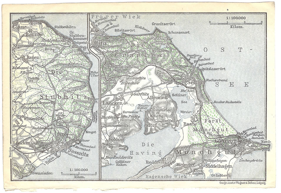 Rugen Island, Germany 1913