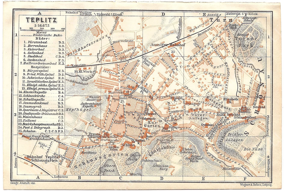 Teplice, Czech Republic 1905