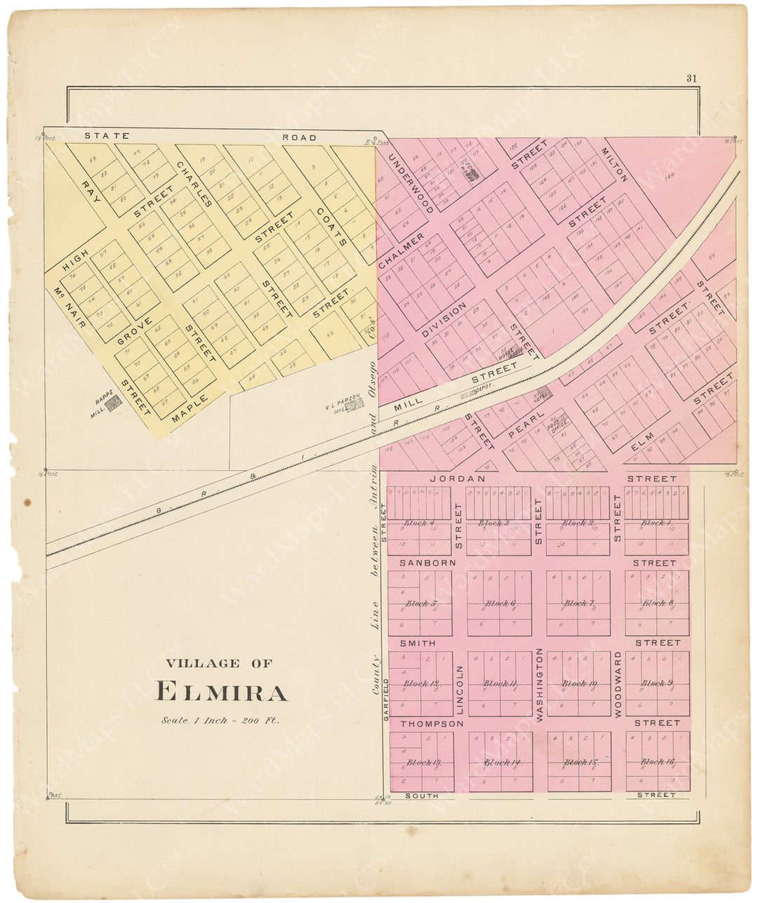 Elmira, Michigan 1897