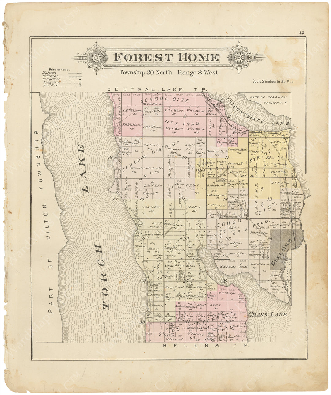 Forest Home, Michigan 1897