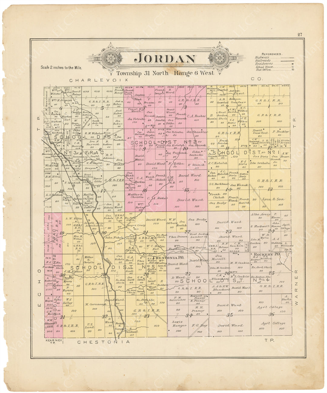 Jordan, Michigan 1897