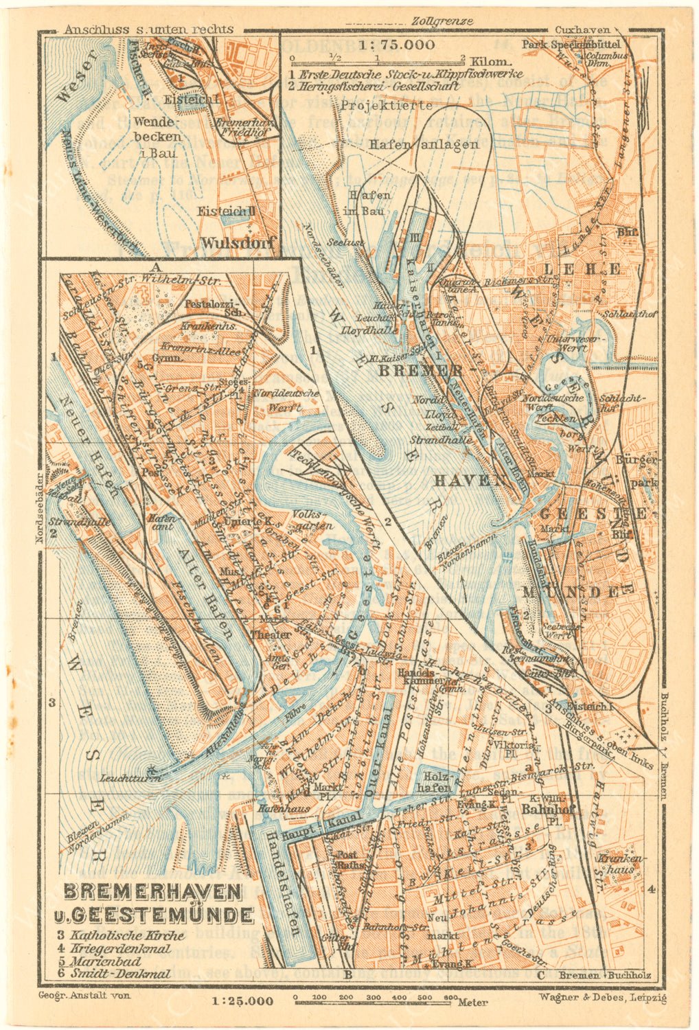 Bremerhaven, Germany 1925