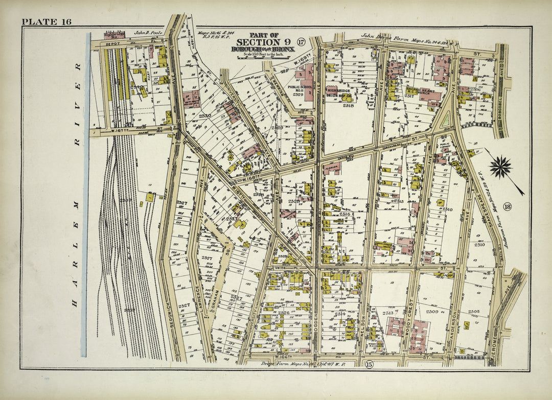 The Bronx, New York 1921 Plate 016