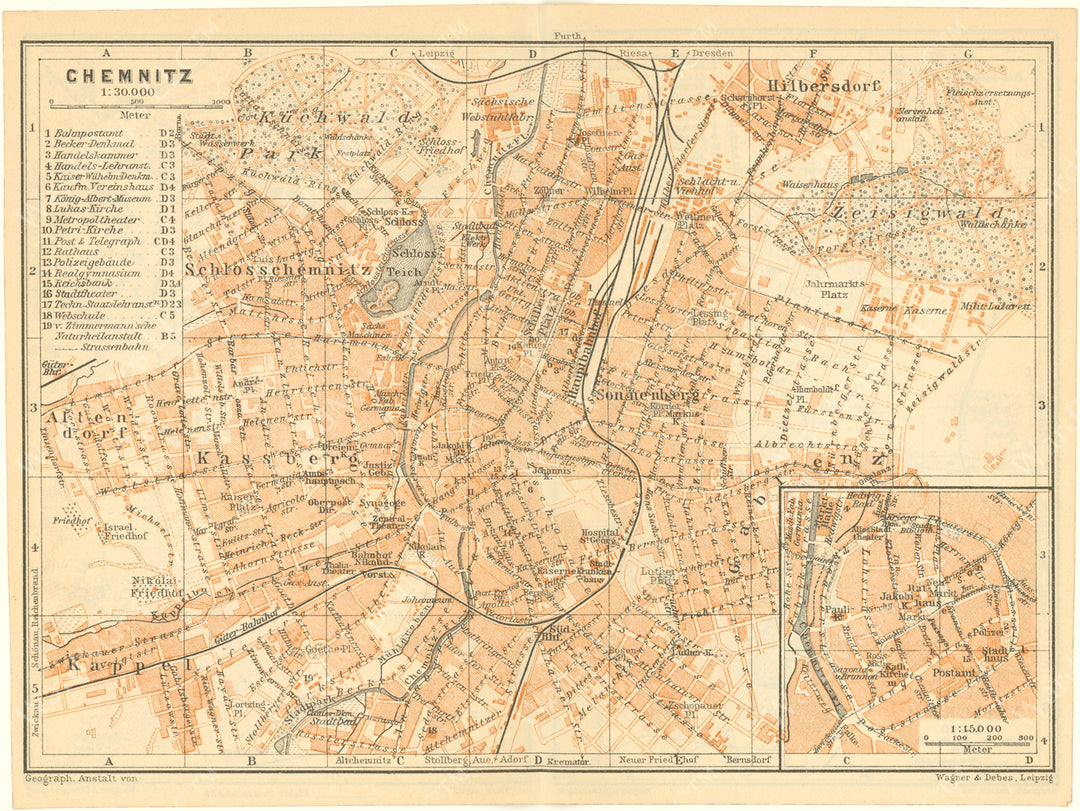 Chemnitz, Germany 1925