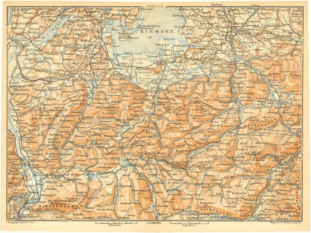 Bavaria, Upper (South Chiemgau Region), Germany 1929