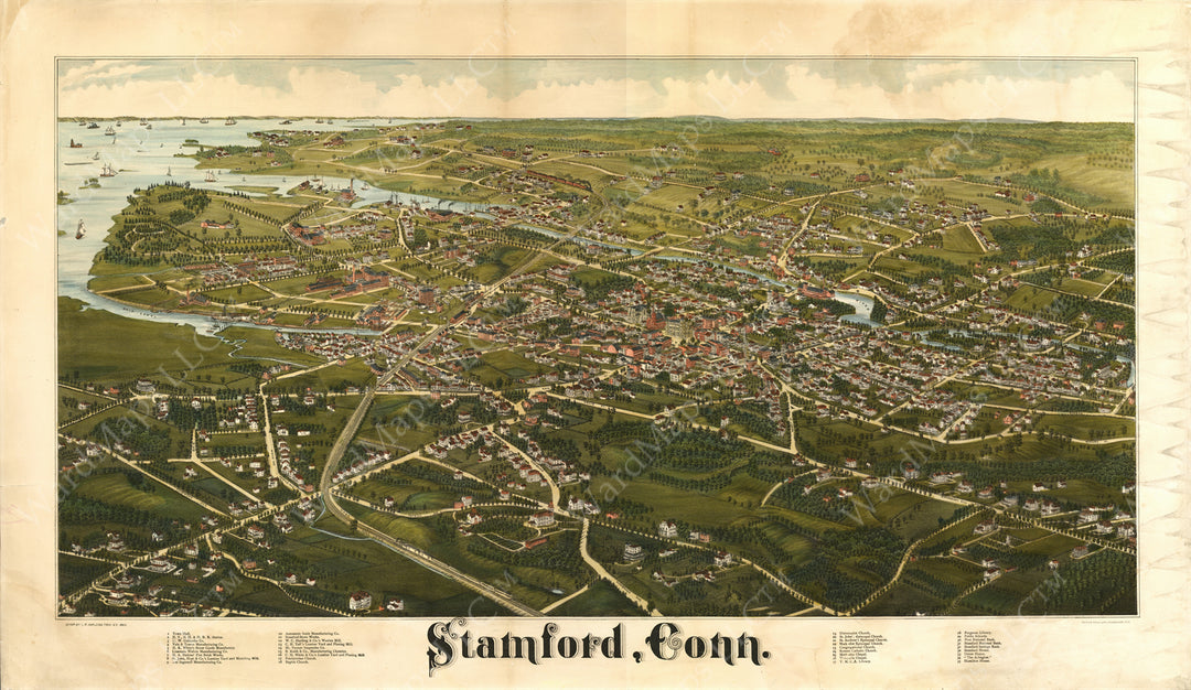 Stamford, Connecticut 1883