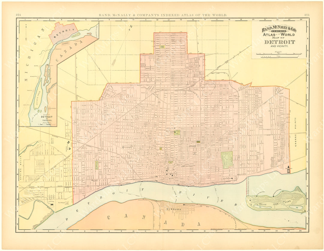 Detroit, Michigan 1894