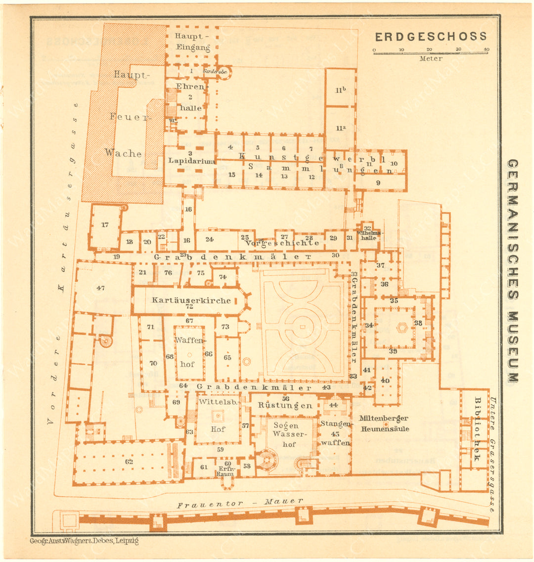 Germanisches Museum (Ground Floor), Nurnberg, Germany 1929