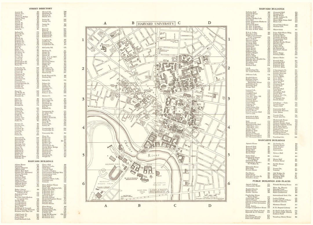 Cambridge, Massachusetts 1962: Harvard University