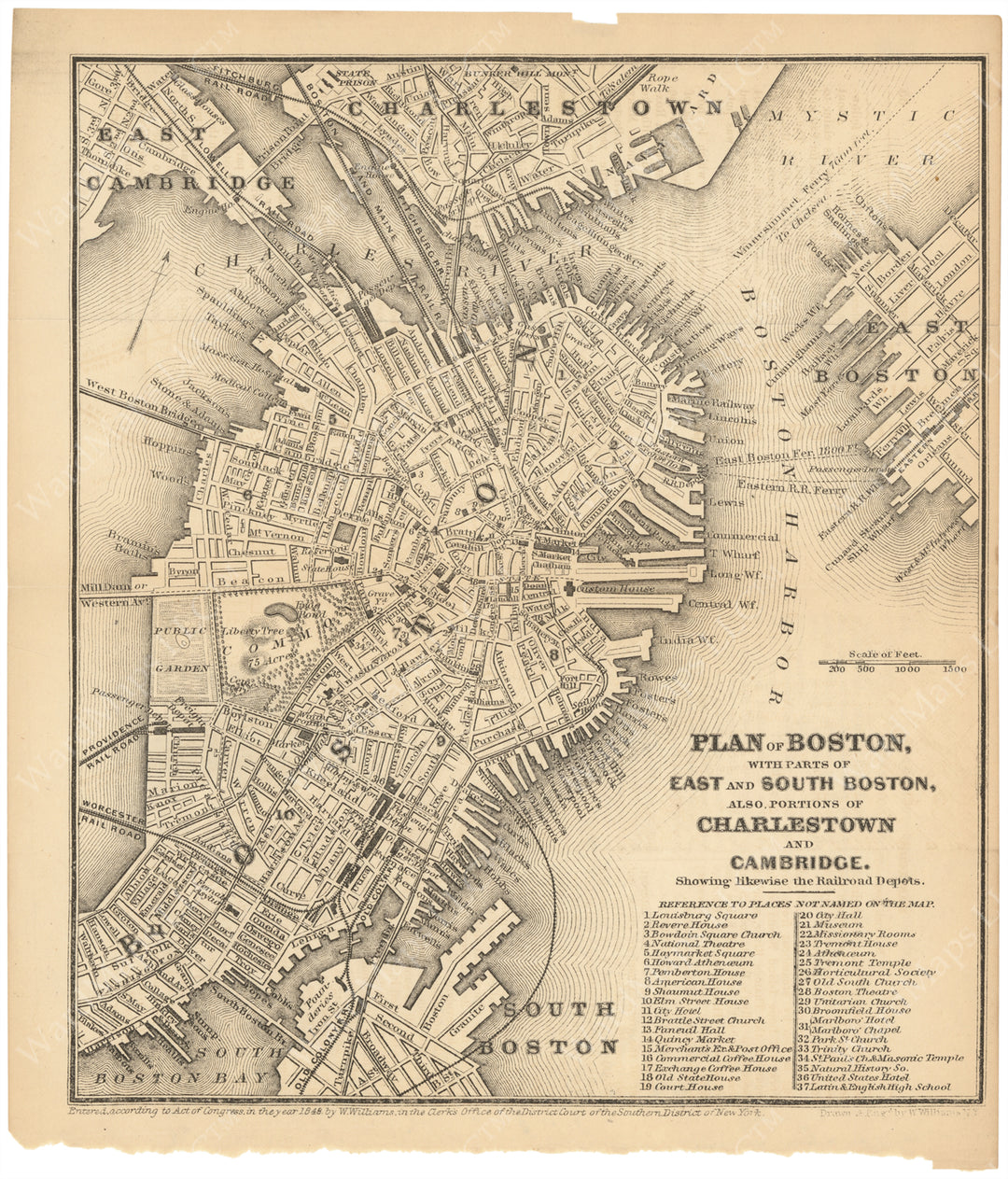 Boston, Massachusetts 1860