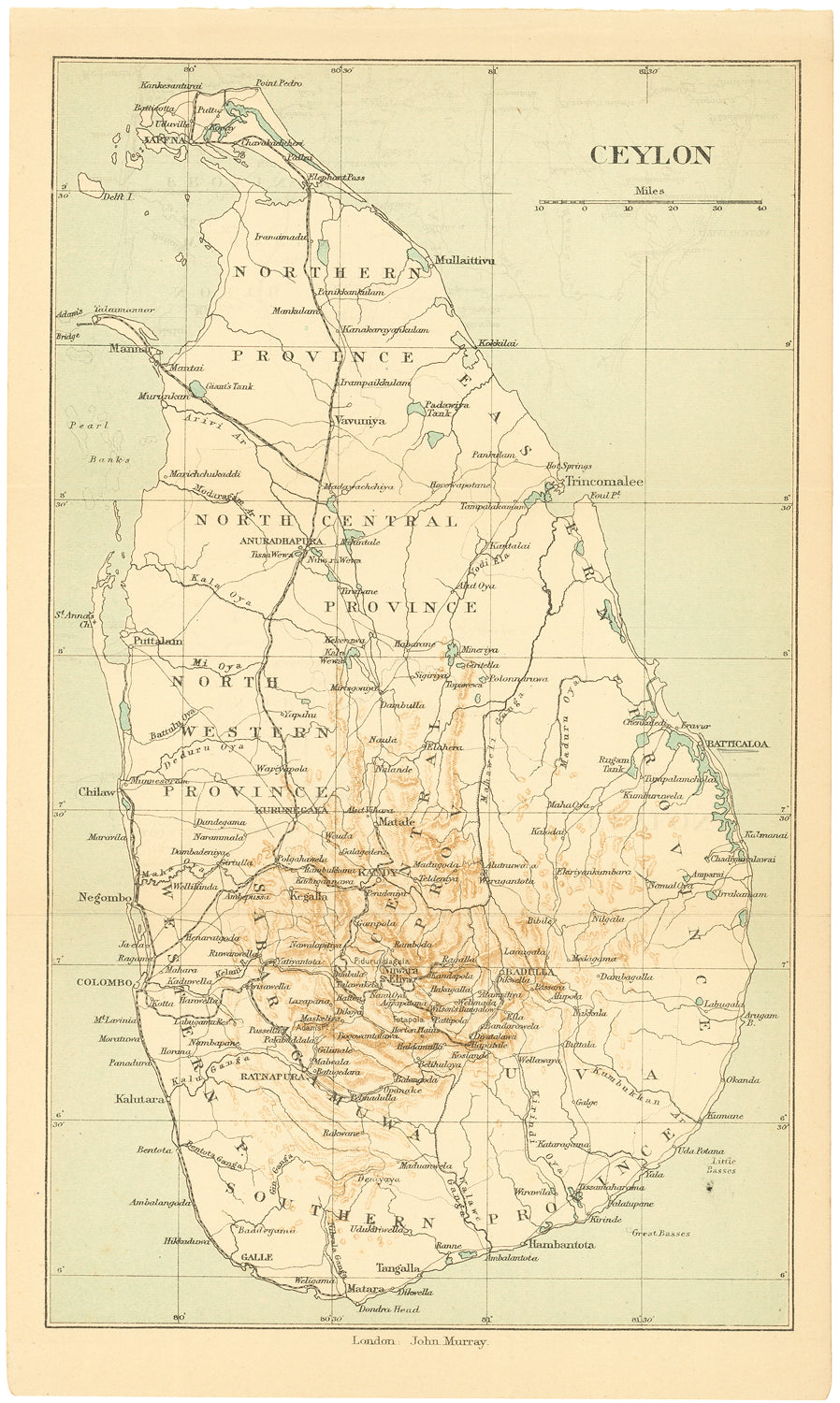 Ceylon (Sri Lanka) 1920