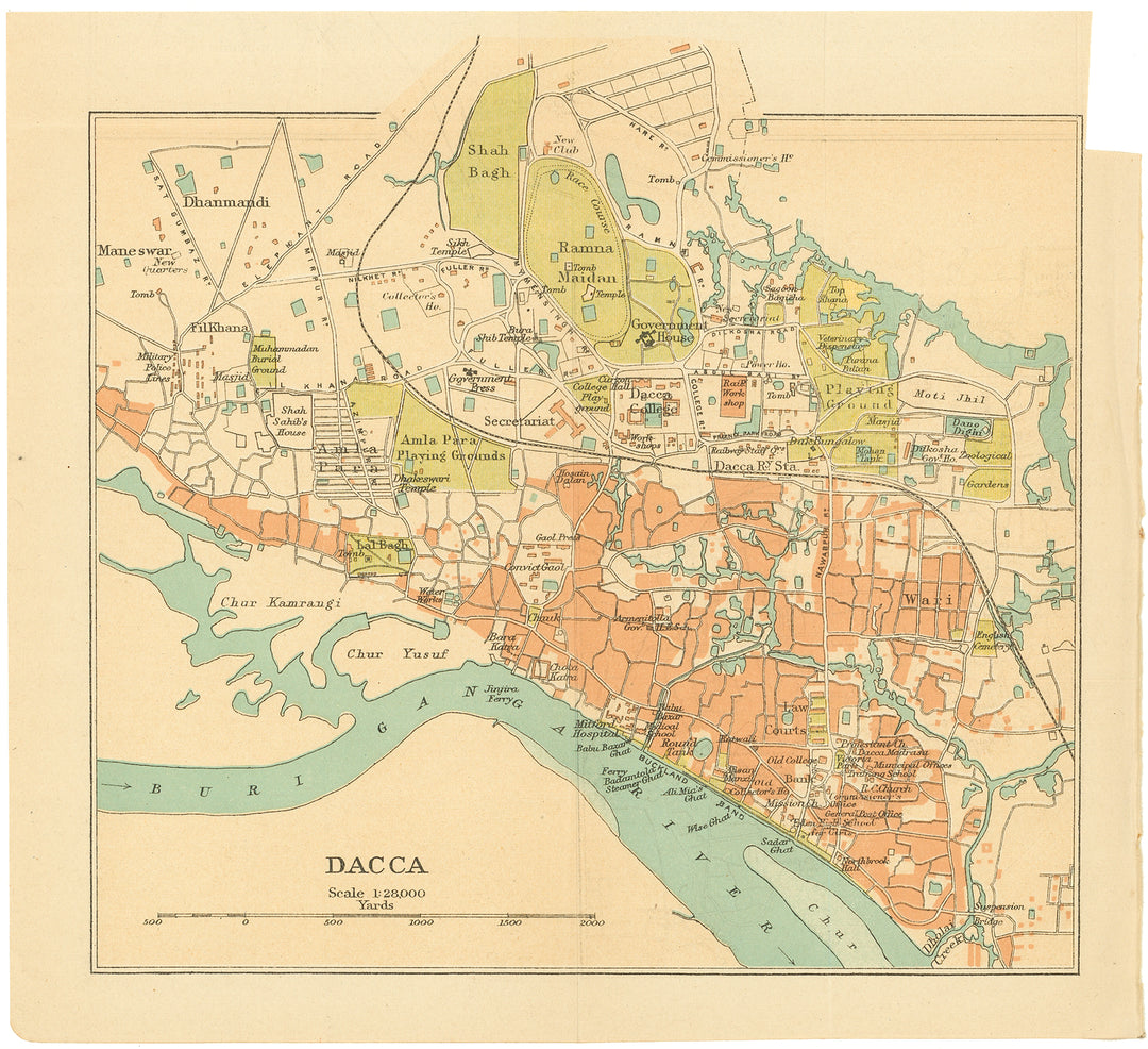 Dacca, India (Dhaka, Bangladesh) 1920