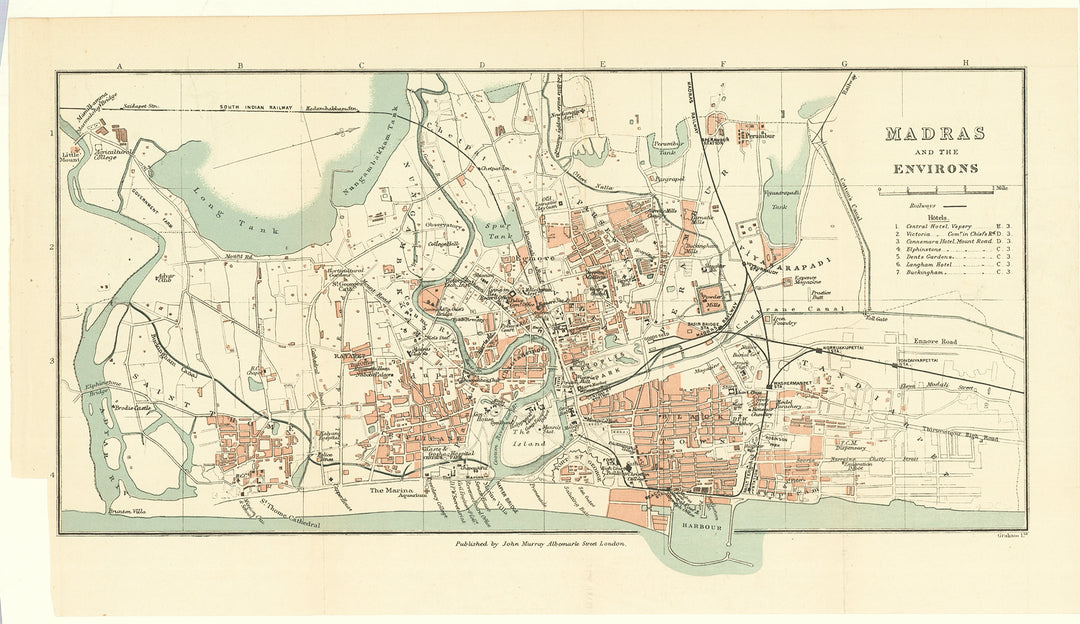 Madras (Chennai), India 1920