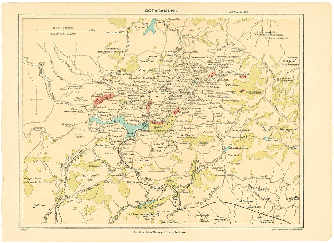 Ootacamund (Ooty) Region, India 1920