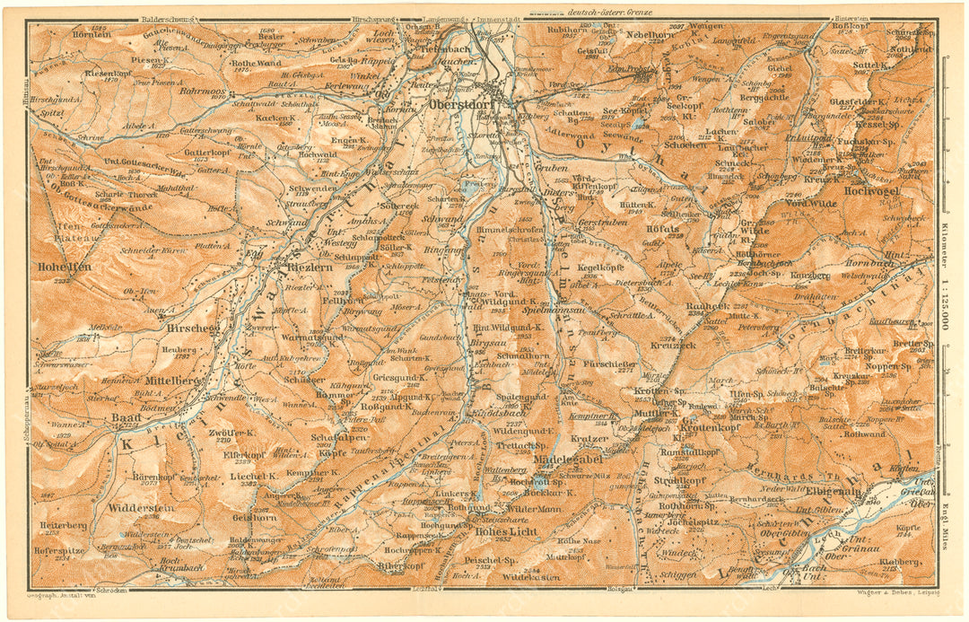 Oberstdorf Region, Germany 1929