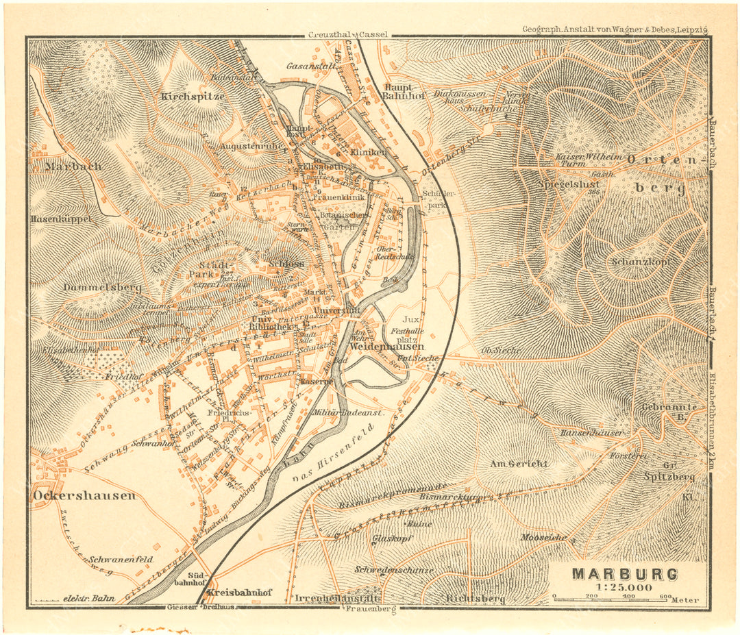 Marburg, Germany 1925