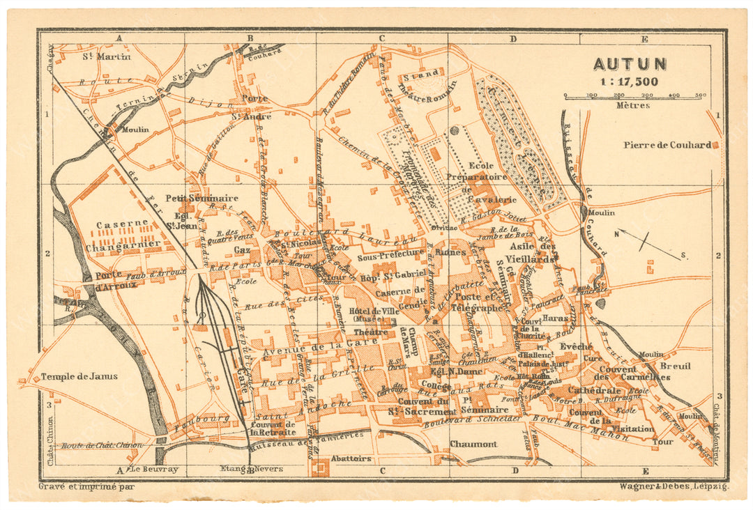 Autun, France 1909