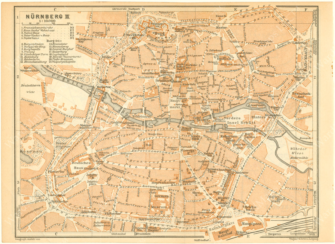 Nurnberg (City Center), Germany 1929