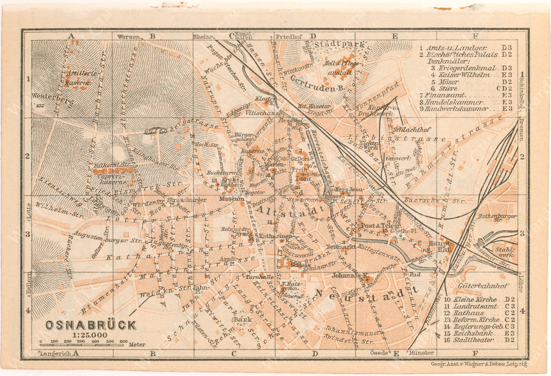 Osnabruck, Germany 1925