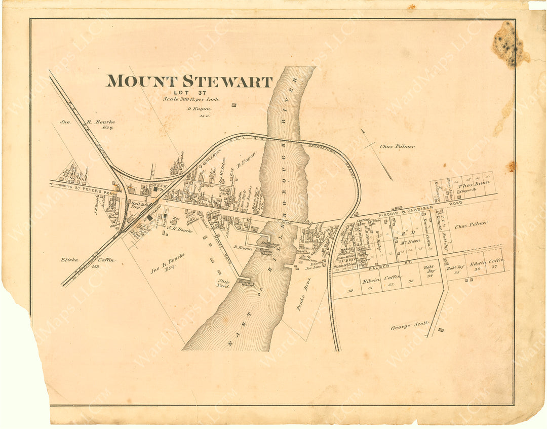 Prince Edward Island 1880: Mount Stewart Lot 37