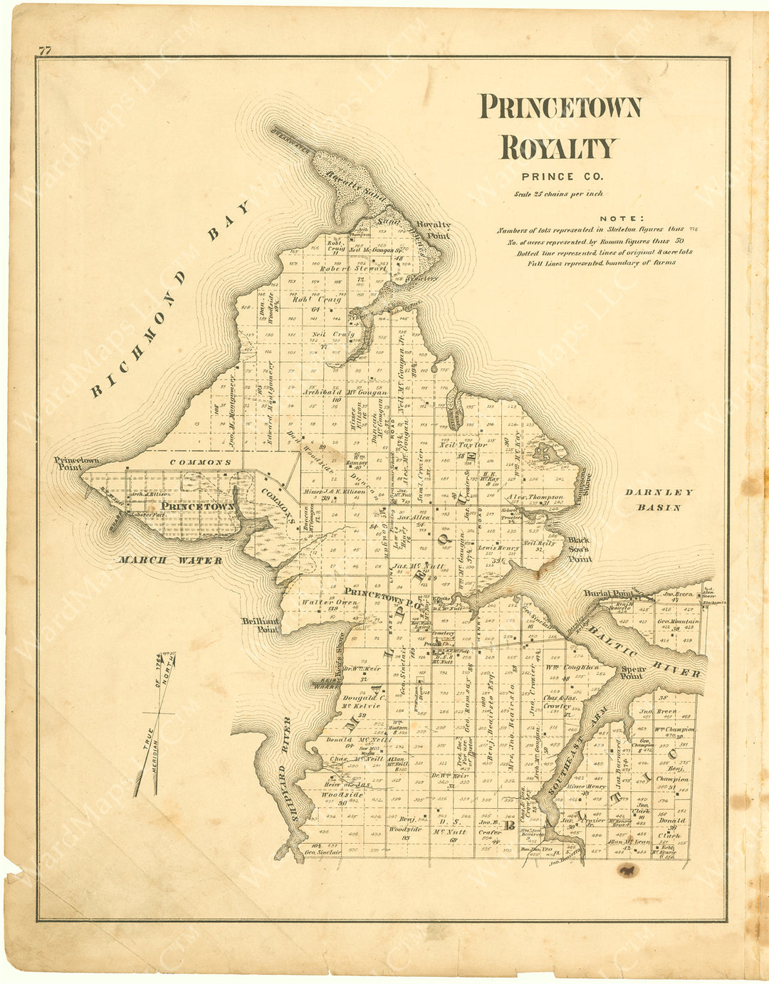 Prince Edward Island 1880: Princetown Royalty (Malpeque)