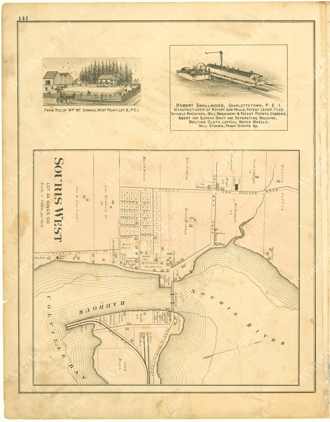 Prince Edward Island 1880: Souris West