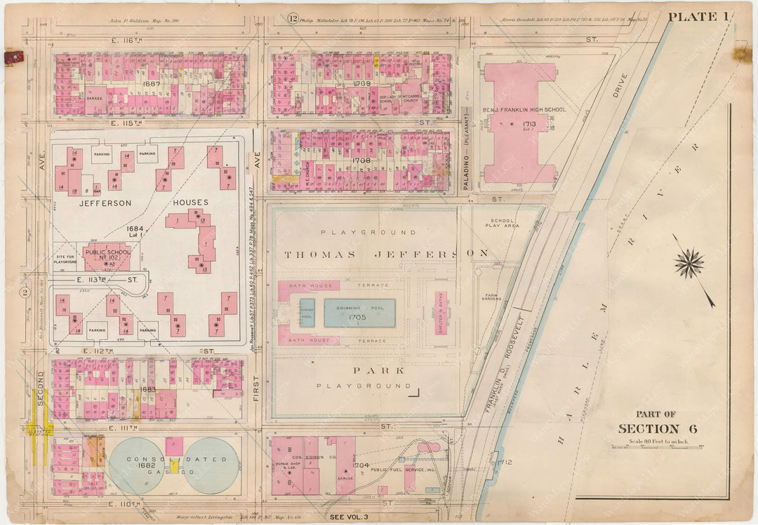 Manhattan, New York 1914, Vol. 4, Plate 001