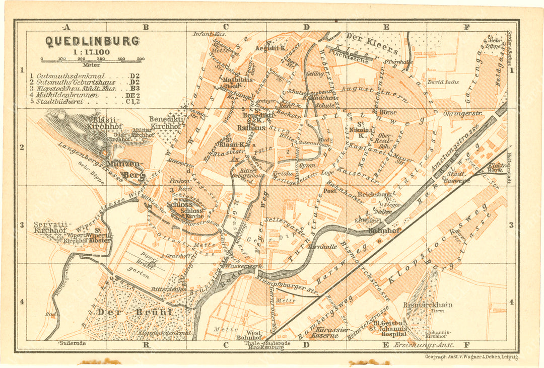 Quedlinburg, Germany 1925