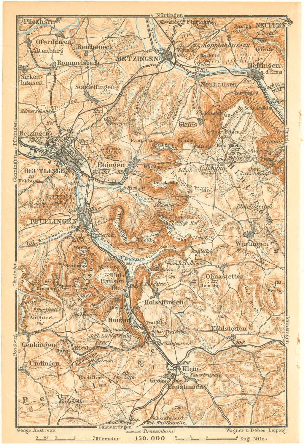 Baden-Wurttemberg (Reutlingen Region), Germany 1929