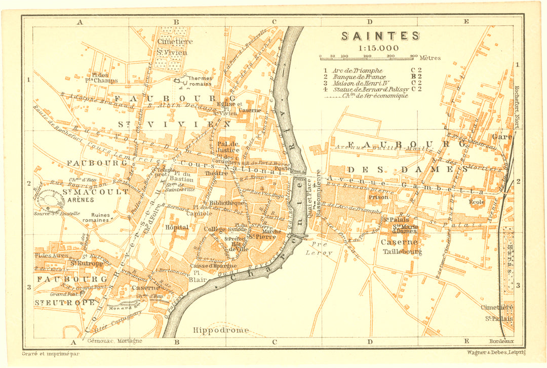 Saintes, France 1912