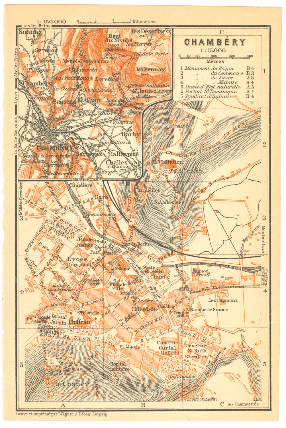 Chambery, France 1907