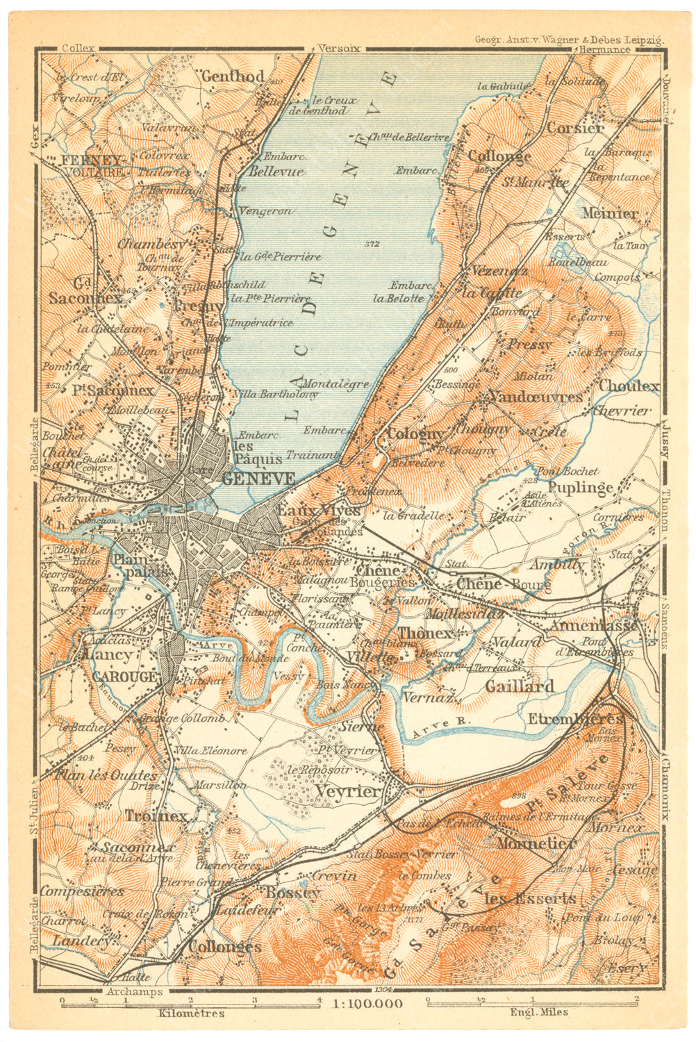 Geneva Region, Switzerland 1907