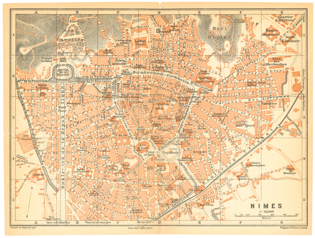 Nimes, France 1907