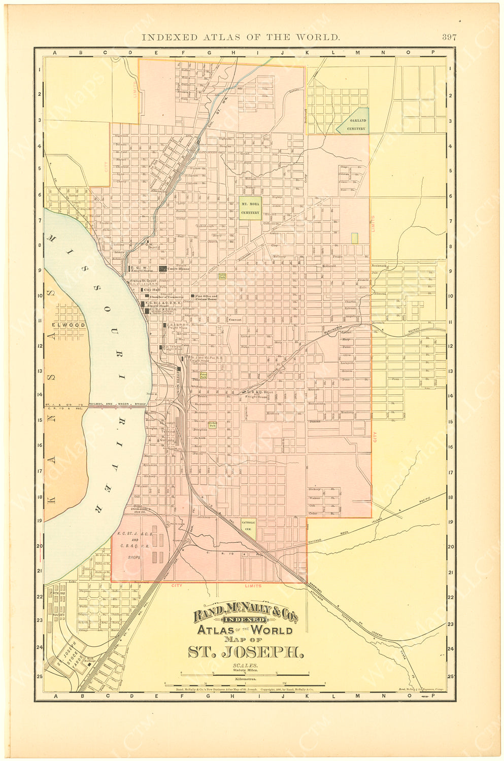 Saint Joseph, Missouri 1894