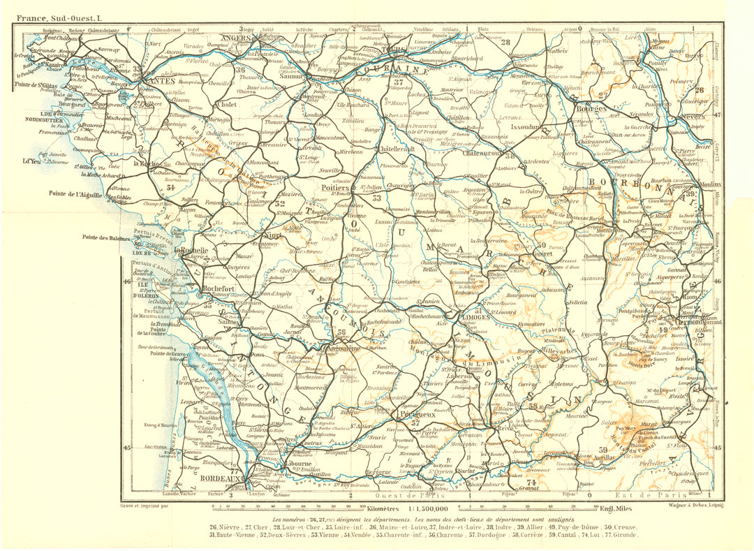 Central West France 1912