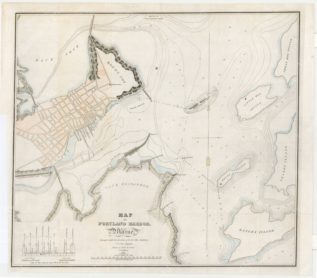 Portland, Maine 1833