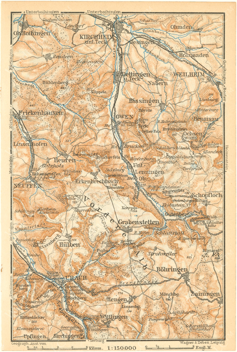 Baden-Wurttemberg (Kirchheim unter Teck Region), Germany 1929