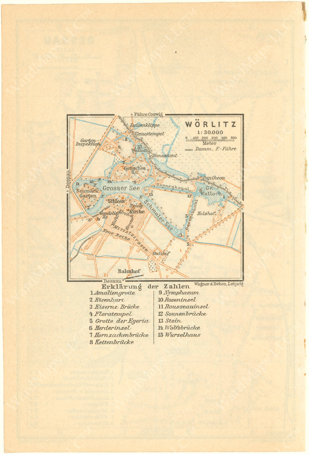 Worlitz, Germany 1925