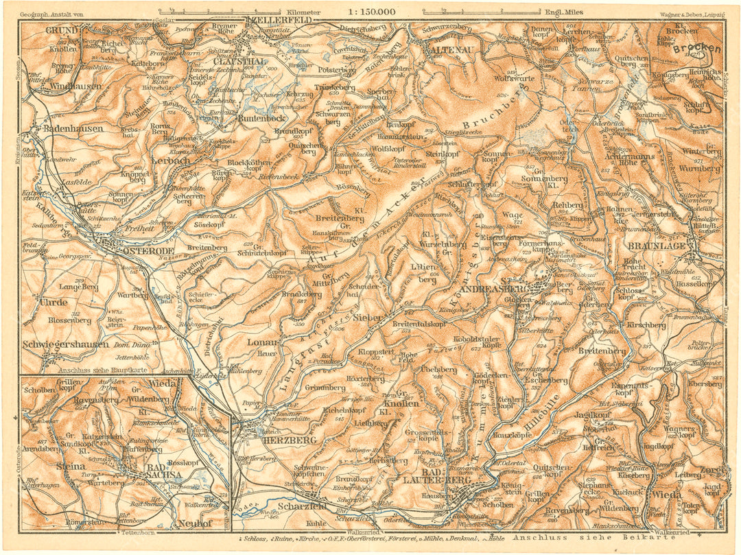 Harz National Park Region, Germany 1925