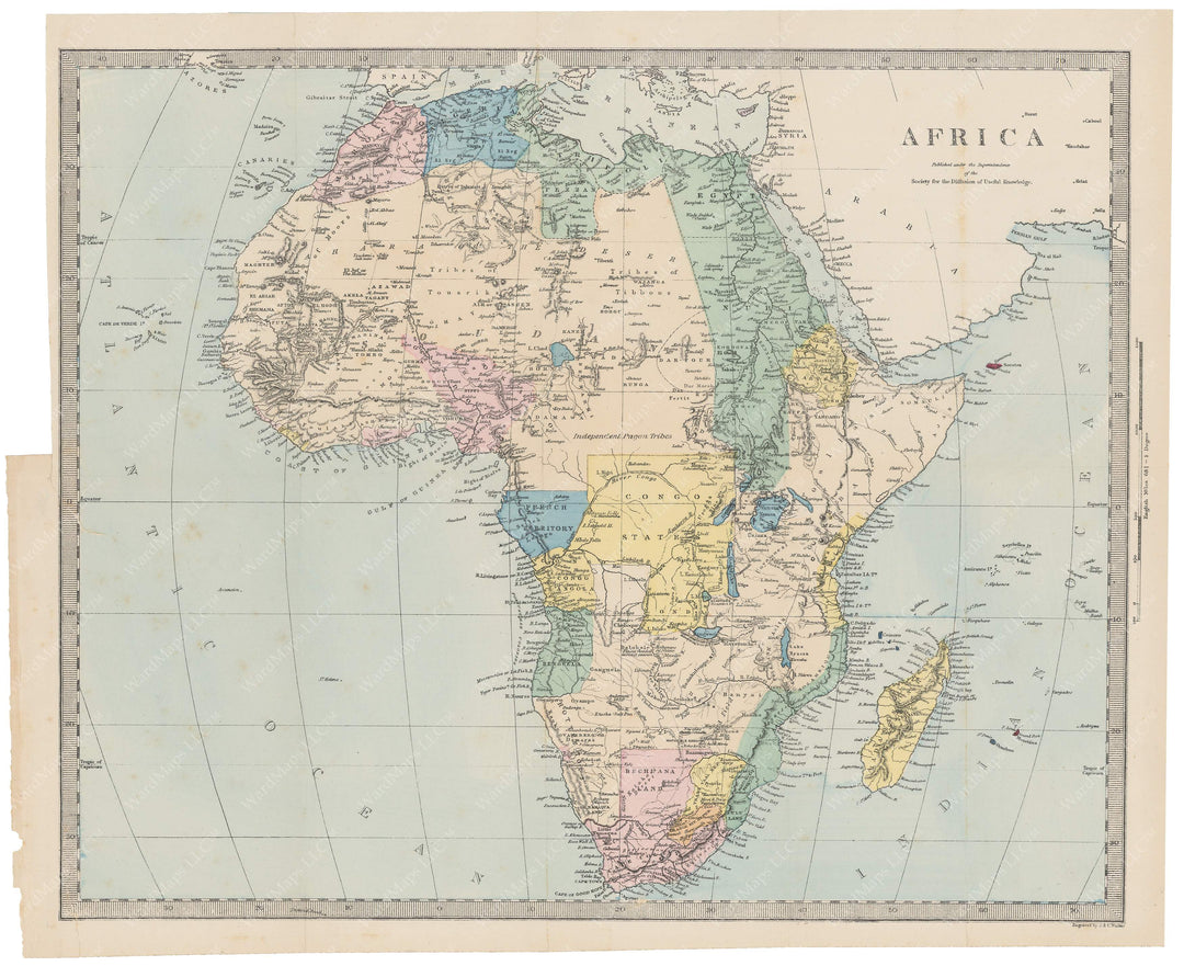 Africa 1868