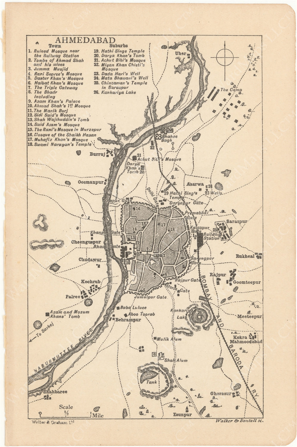 Ahmedabad, India 1905