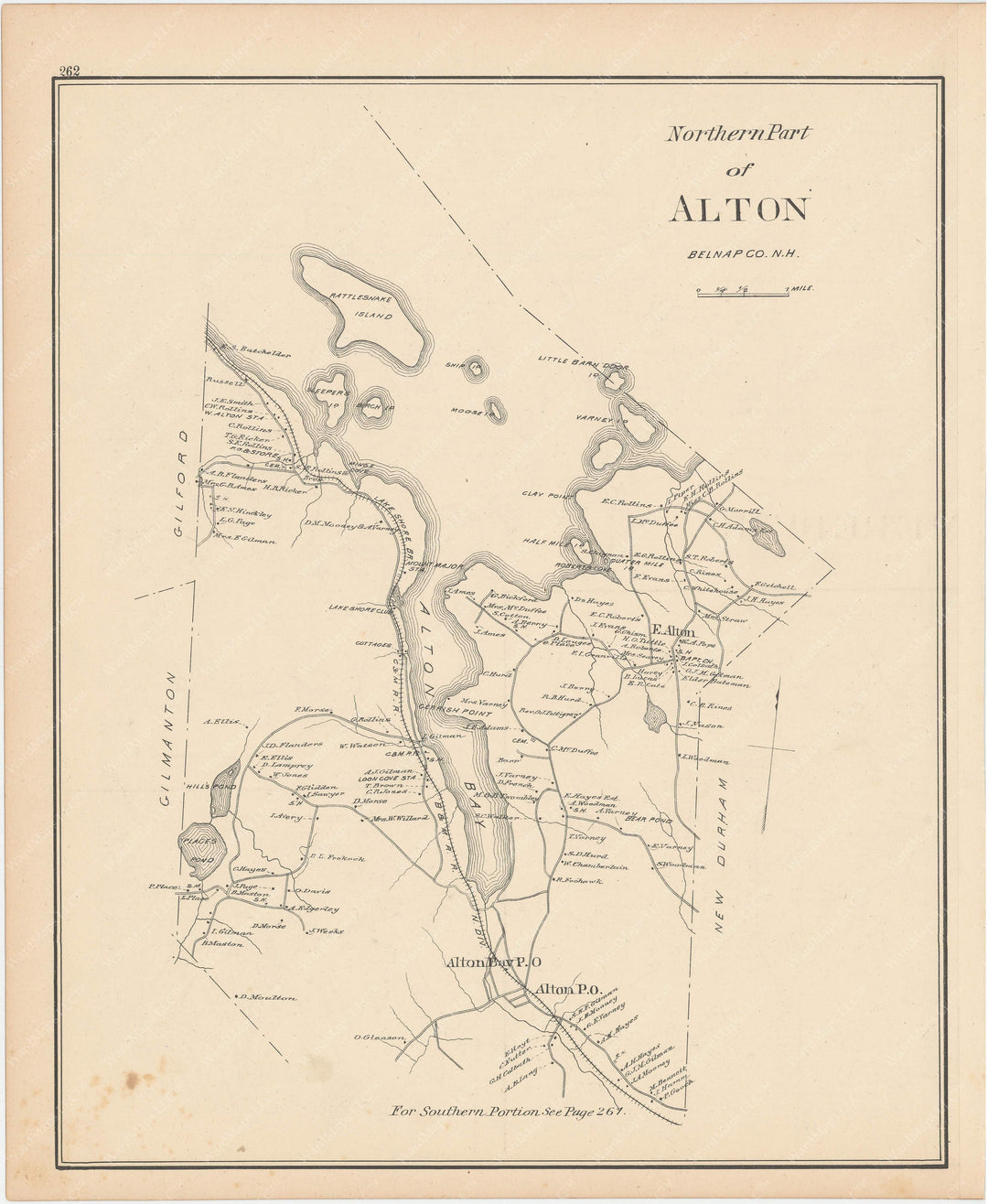 Alton, New Hampshire 1892