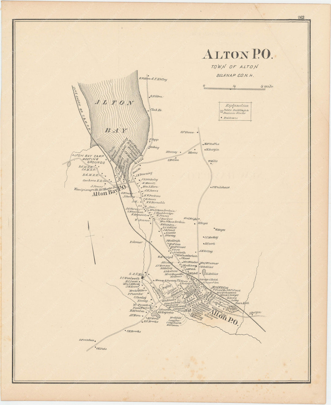 Alton, New Hampshire 1892