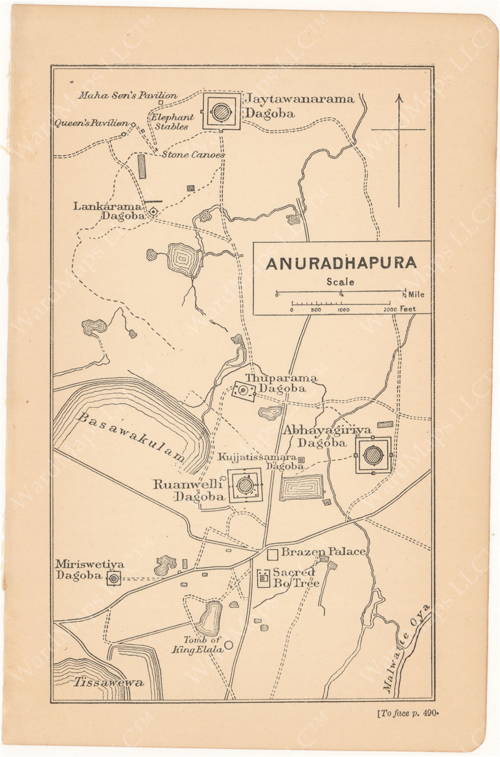 Anuradhapura, Sri Lanka 1905