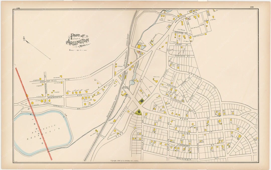 Arlington, Massachusetts 1889