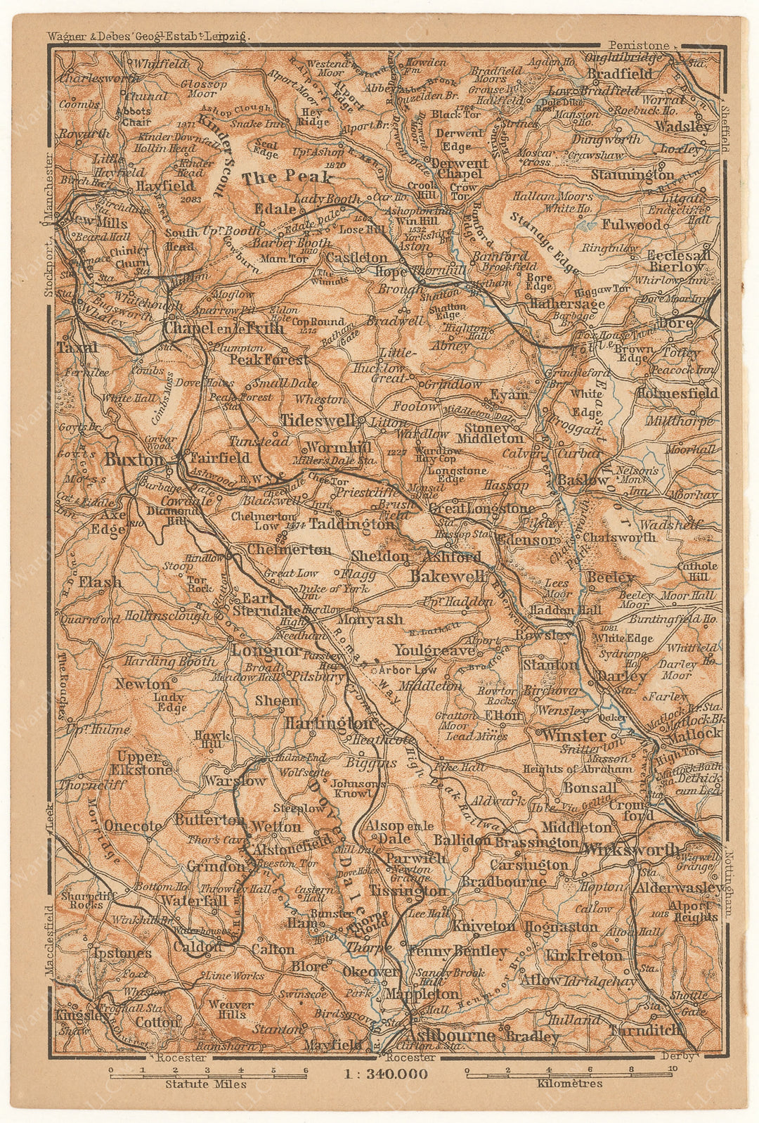 Peak District, England 1906